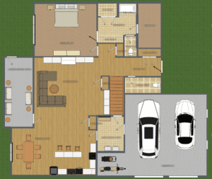 Aspen @ The Farm 1st floor rendering